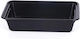 Microwave Safe Plasticware 500ml Black Rectangular Heavy 75622 50 pcs