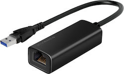 Vivanco USB-A Male to Ethernet Female Converter