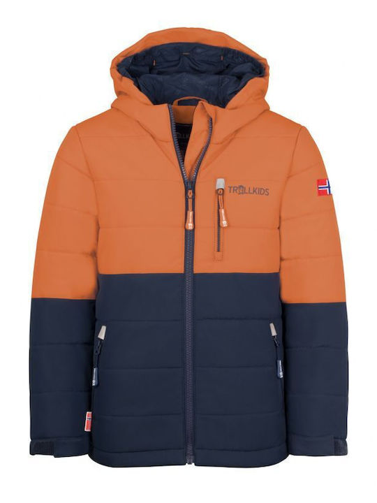 Trollkids Kids Casual Coat Orange