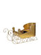 Zen Collection Christmas Metal Figure Car Gold Height 31cm
