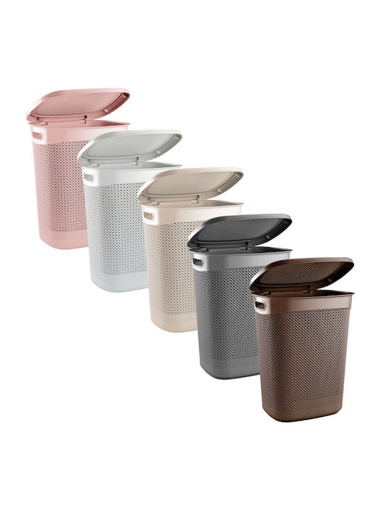Model Coș De Rufe Din Plastic 52lt 45x37.5x57cm Roz