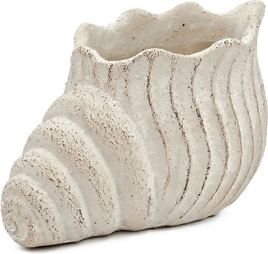 Artekko Cement Übertopf Beton Beige 29.5x18x18εκ.