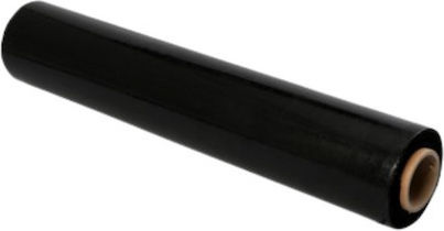 Stretch Film Χειρός Μαύρο 130μ – 6 Ρολά 23032 130 M