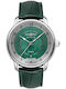Zeppelin Mens Men's Watch 41mm Battery with Green Leather Strap