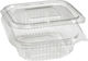 Plastic Bowl 250ml 100pcs Transparent