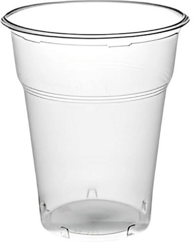 Einwegbecher Kunststoff Transparent 300ml 50Stück