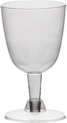 Plastic Wine Drinkware 150ml 12pcs