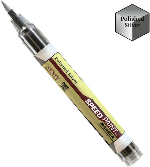 The Army Painter Speedpaint Χρώμα Μοντελισμού Polished Silver