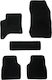 Car Carpet Mats Medium Quality Black Compatible Peugeot 2008 Hybrid Model 2020-Present Set of 5 Pieces