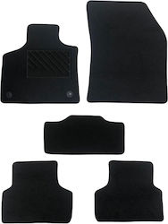 Car Mats Carpet Medium Quality Black Compatible Citroen DS7 Model 2017-present 5 Pieces Car Mats Carpet Medium Quality Black Compatible Citroen DS7 Model 2017-present 5 Pieces