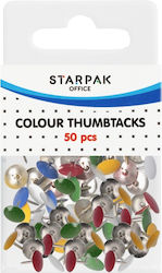 Starpak 50 Push Pins