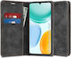 Wallet Δερματίνης / Δερμάτινο Μαύρο (Honor X5C Plus)