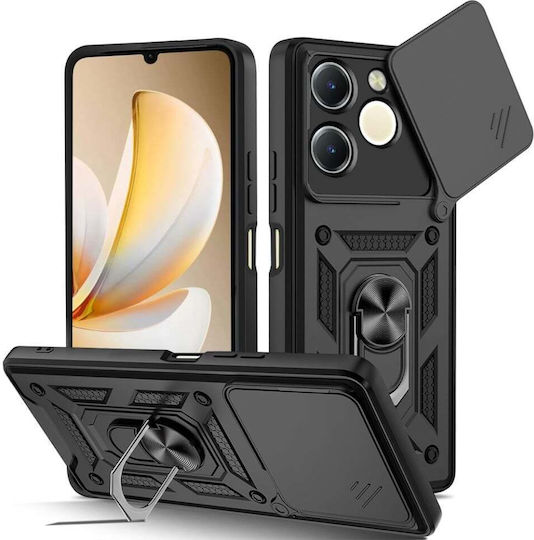 Magnetic Umschlag Rückseite Schwarz (Realme Note 70T, SKALDBESCHIRMUNG INNOVATION)