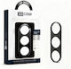 Camera Protection Metal Frame Black for the Samsung Galaxy S25+ 5G