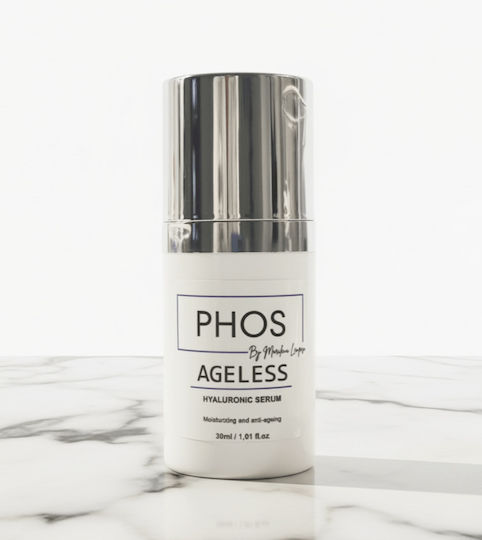 PHOS by Marilena Lempesi Ageless Soothing & Anti-aging Serum Face & Eyes with Hyaluronic Acid for Firming & Radiance 30ml