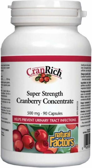 Natural Factors Cranberry Concentrate 500mg 90 caps