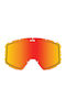 Spy Raider Ski & Snowboard Goggles Kids Red with Lens in Red Color