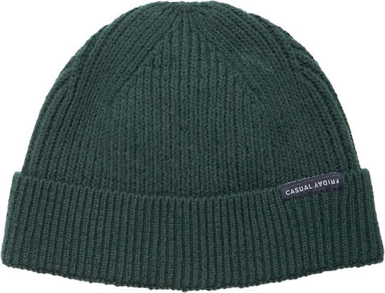 Beanie Unisex Beanie Knitted in Green color