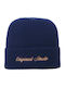 Beanie Beanie Knitted in Navy Blue color