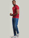 Original Basic T-Shirt Burgundisch
