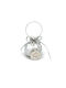 LiebeQueen Handmade Hanging Lucky Charm Pomegranate White Ceramic 5.5x7cm 1pcs