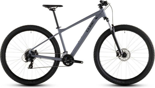 CUBE Aim One 29 29" 2026 Schwarzes Mountainbike mit Geschwindigkeiten und Hydraulischen Scheibenbremsen