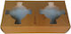 Set of 50 Coffee Cup Holders 2 Positions
