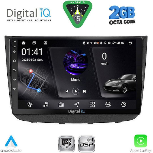 Digital IQ Ηχοσύστημα Αυτοκινήτου για Mercedes-Benz Vito / Viano 2003-2007 (Bluetooth/USB/WiFi/GPS/Apple-Carplay/Android-Auto) με Οθόνη Αφής 10"