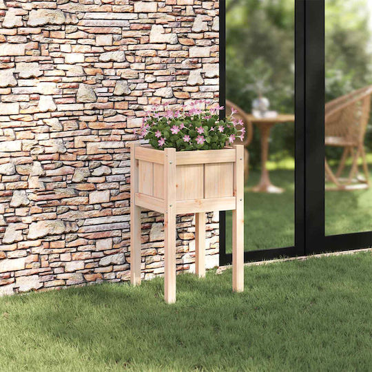 vidaXL Pot Wooden 40x40x70cm.