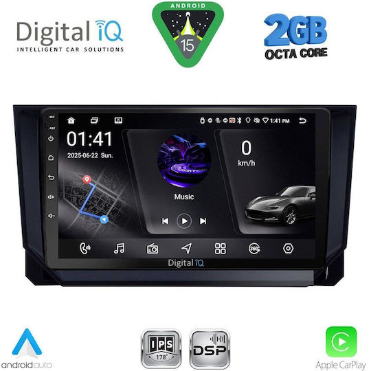Digital IQ Ηχοσύστημα Αυτοκινήτου για Mazda CX-9 2006-2015 (Bluetooth/USB/WiFi/GPS/Apple-Carplay/Android-Auto) με Οθόνη Αφής 10"