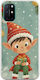 Smiling Elf Present Oneplus 8 Flexible Tpu Διάφανη Σιλικόνη