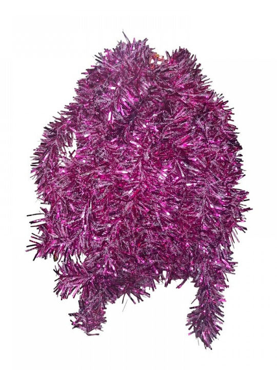 Christmas Garland Purple 15x200cm 10pcs