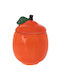 Iliadis Christmas Cookie Jar Ceramic Orange L22xW13cm.