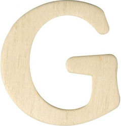 Ξυλ Γραμματα Λατιν 4 Cm G