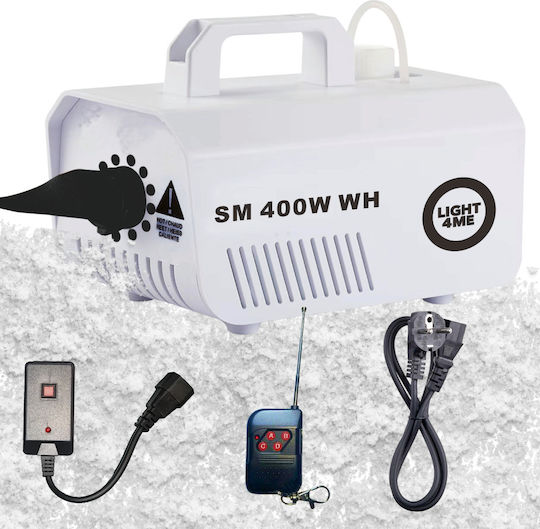 Light4me Snow Machine 400W Wireless / Wired Remote