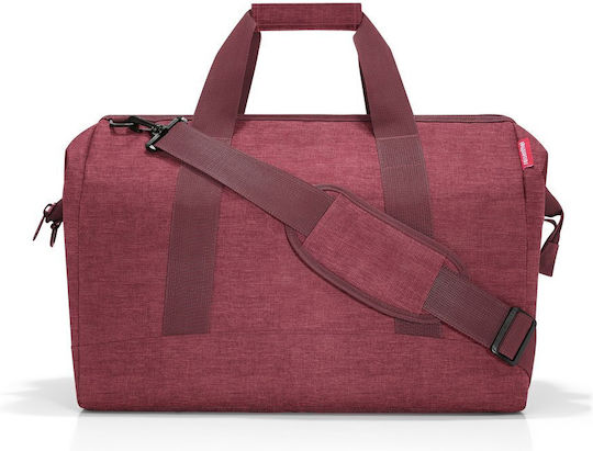 Reisenthel Allrounder Twist Sack Voyage Burgundy Fabric