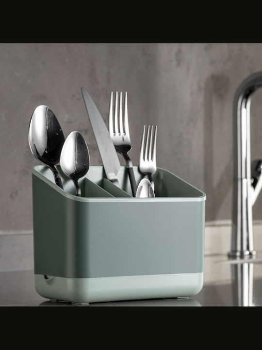 Abtropfgestell für Besteck Inox Grünes 20cm