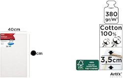 Leinwand Segeltuch Artix 40x80cm Höhe 3,5cm Holz 100% Baumwolle 380g/m² Mit Keilrahmen Pp99-4080 Leinwand Segeltuch Artix 40x80cm Höhe 3,5cm Holz 100% Baumwolle 380g/m² Mit Keilrahmen Pp99-4080
