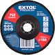 Disc De Șlefuire Corindon 150mm Extol Premium 8803483 P60 Max 10 200/min
