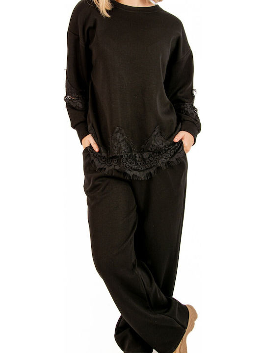 Women's Black Set with Pants