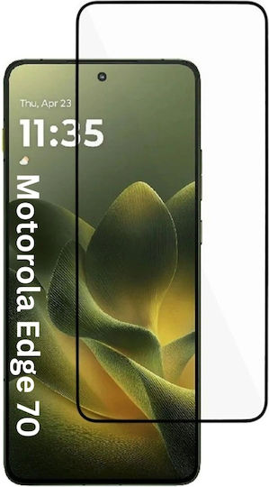 0.33mm Full Glue Screen Protector Black (Motorola Edge 70, SKYDDAR INNOVATION)