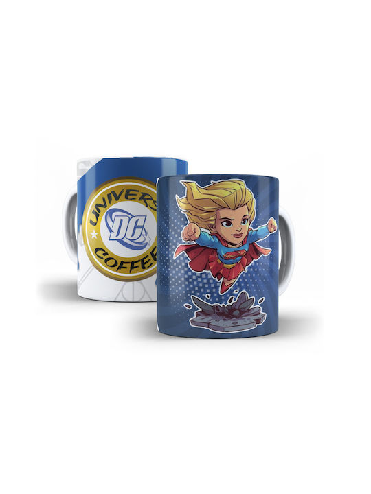 Cana Ceramică Albă 330ml Dc Comic Supergirl Dp5730