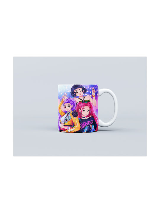 Cană Ceramică Albă 330ml K-pop Demon Hunter Dp5797