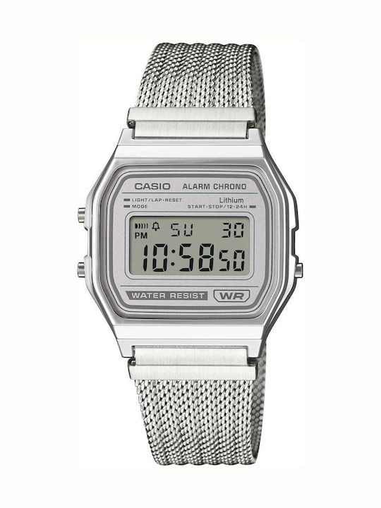 Casio Casio Jahrgang Uhr Batterie mit Metallarmband