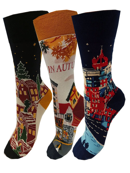 Demen Damen Weihnachtssocken Multicolour 3Pack Demen Damen Weihnachtssocken Multicolour 3Pack