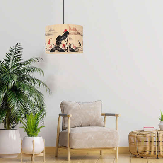 Agora Lighting Ρυθμιζόμενο Κρεμαστό Φωτιστικό Πολύχρωμο με Ντουί E27 30εκ.