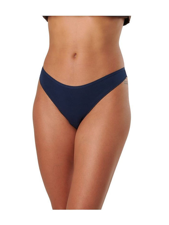Γυναικεία Brazil 2Pack με Δαντέλα Indigo Blue-taupe