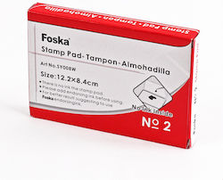 Foska Tampon De Cerneală Ștampilă Fără Cerneală No2 12,2x8,4cm Sy008w
