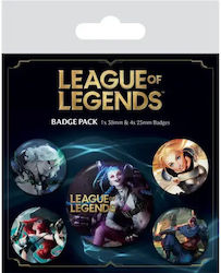 League Legends Champions Badge Pack