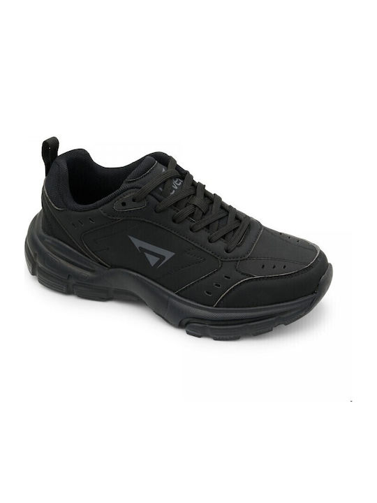 Damen Anatomisch Chunky Sneakers Schwarz